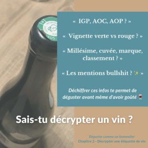 4 choses à savoir pour lire une étiquette de vin