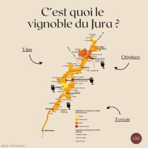 Le vignoble du Jura, ses caractéristiques, son terroir, ses vins de paille, vins jaunes, clavelin et crémant du Jura.