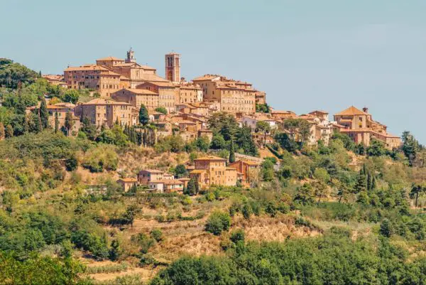 La ville Montepulciano du cépage emblématique