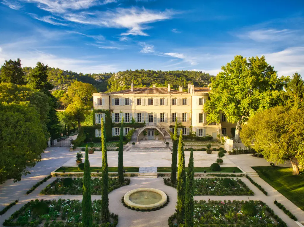 Château Estoublon jardin