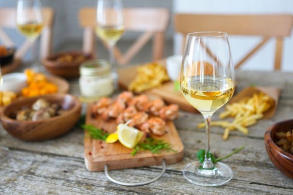 Pinot Grigio et fruits de mer