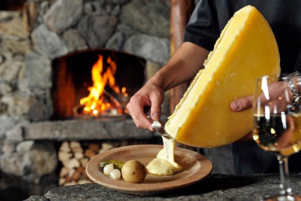 défi vin rouge et raclette