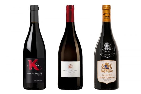 Exemples de vins issus du cépage malbec