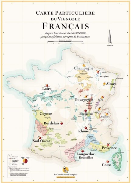 vignoble france carte