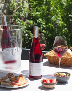 vin rouge léger clair