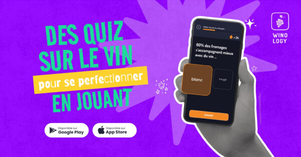 Winology-Horizontal - Violet - Des quiz sur le vin pour se perfectionner en jouant Winology