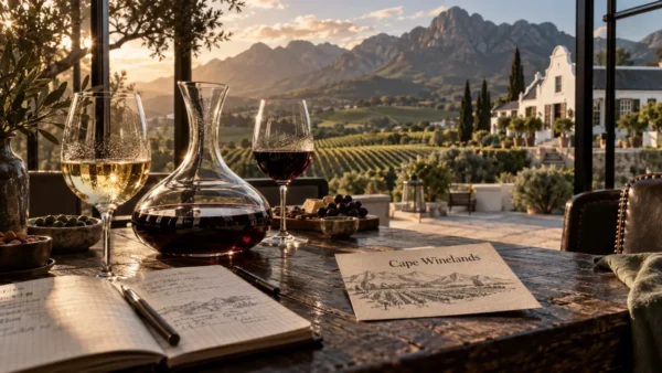 Route des vins afrique du sud : dégustation de vin dans les Cape Winelands